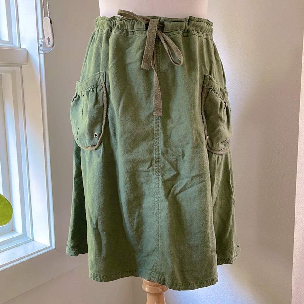 Sybilla Utility Drawstring Skirt